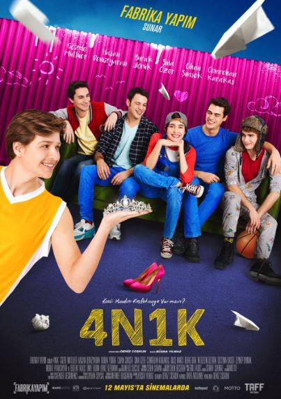 To'rt Yigit va Bir Qiz 1 / 4 Bola 1 Qiz 2017 HD Turk kino Uzbek tilida Tarjima kino Skachat