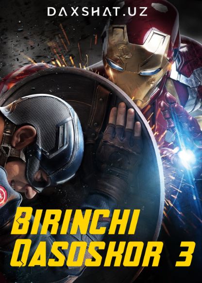 Birinchi Qasoskor 3 / Kapitan Amerika 3 HD Uzbek tilida Tarjima kino 2016 Skachat