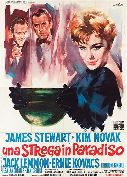 Qo'ng'iroq , Kitob va Sham 1958 HD Uzbek tilida Tarjima kino Skachat